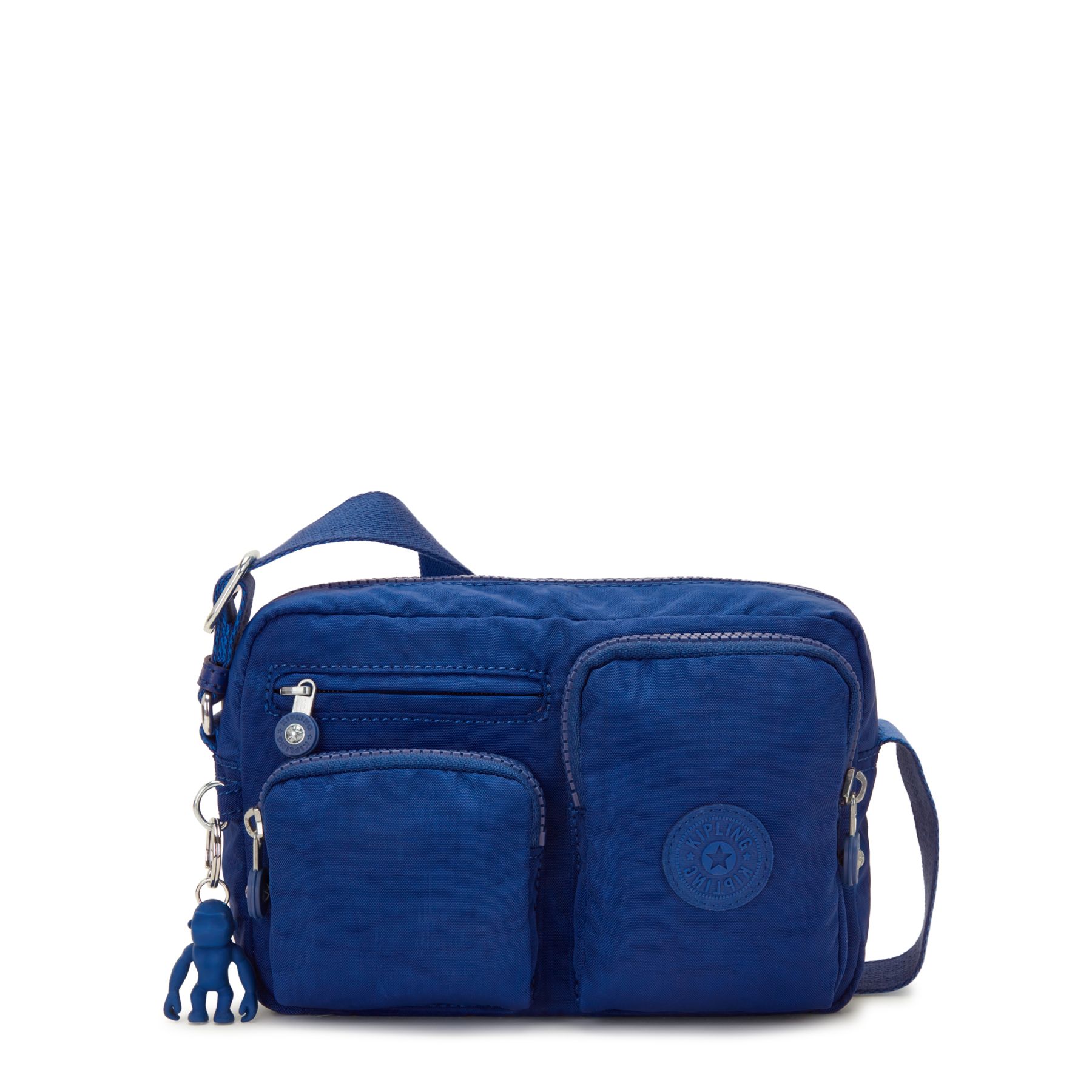 ALBENA Petit Sac Bandoulière à Poches - Deep Sky Blue