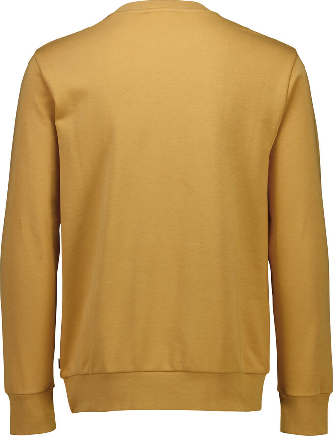 Lindbergh Logo chest print o-neck sweat Orange