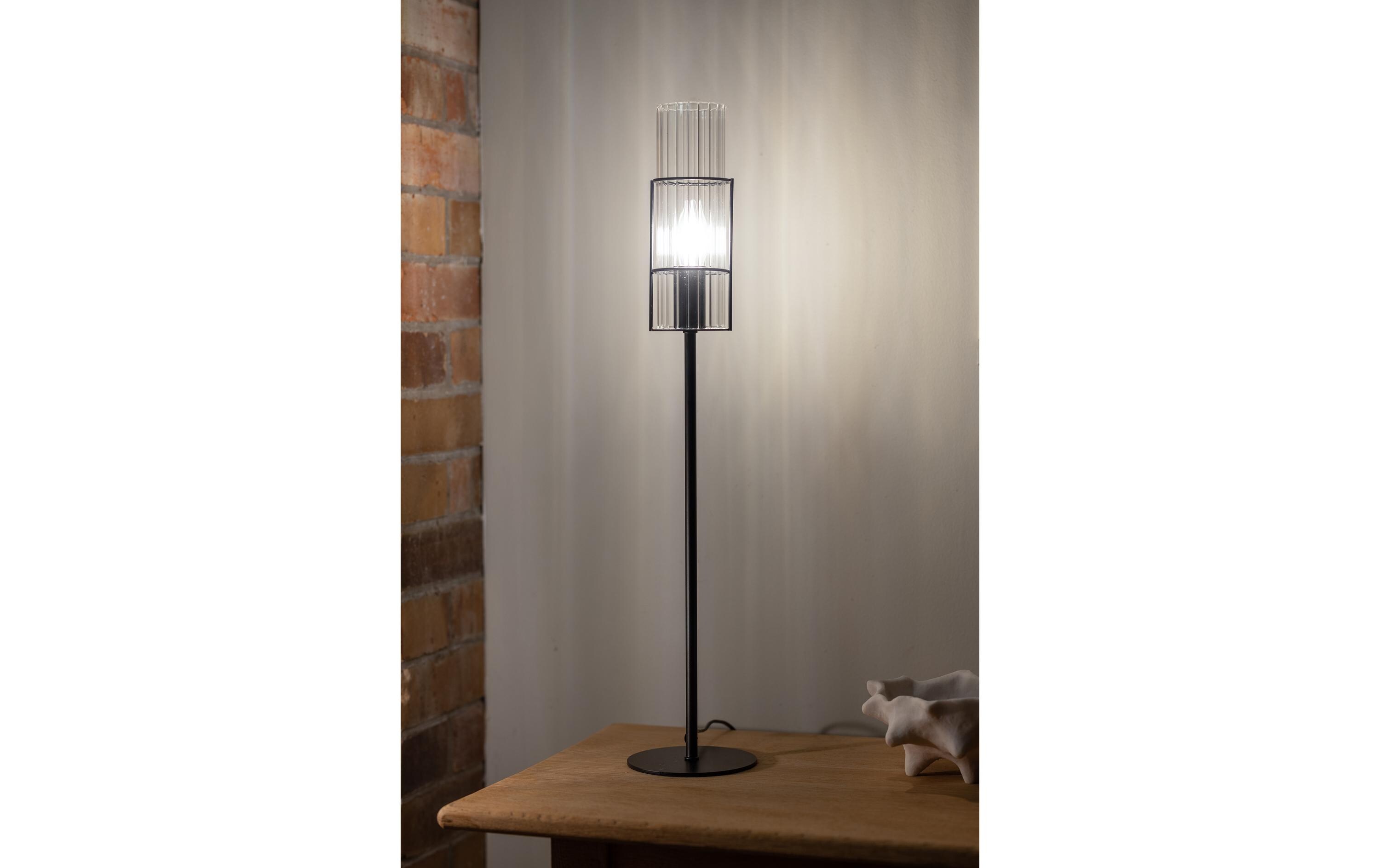Tischleuchte Tubo 1L, E14, 65 cm, SchwarzWohnraumleuchte