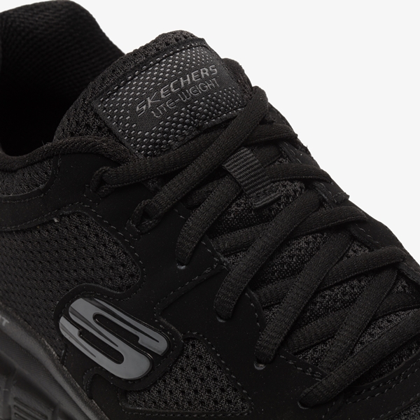 Skechers Burns-Agoura heren sneakers zwart