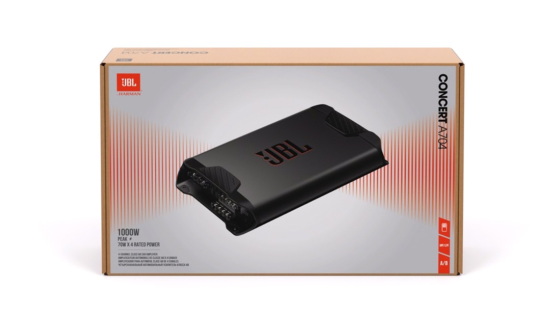 JBL Concert A704 forstærker 4-kanals