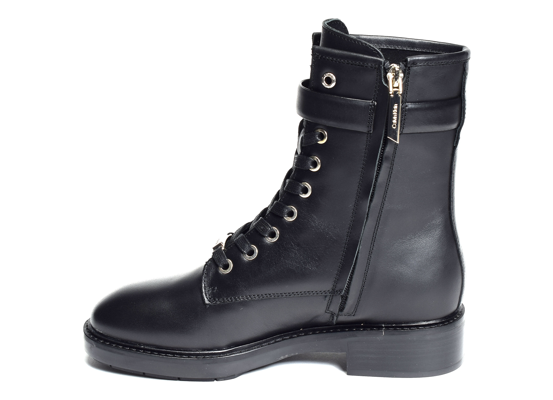 Rubber sole combat 1254 noir