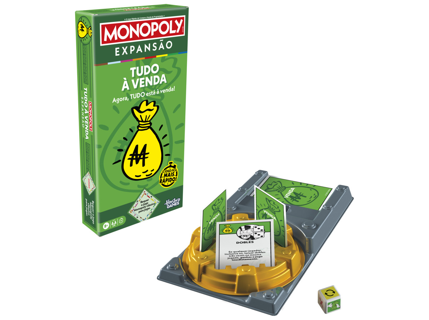 JOGO EXPANSÃO MONOPOLY TUDO À VENDA