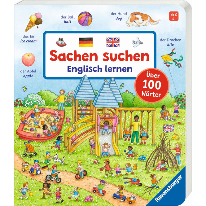 Sachen suchen - Englisch lernen - Über 100 Wörter