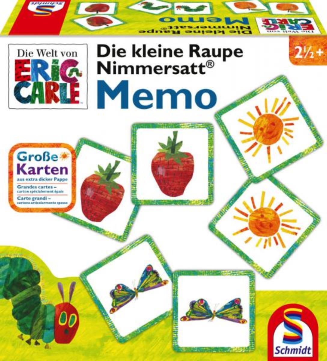 Schmidt Spiele Spielware Die kleine Raupe Nimmersatt - Memo