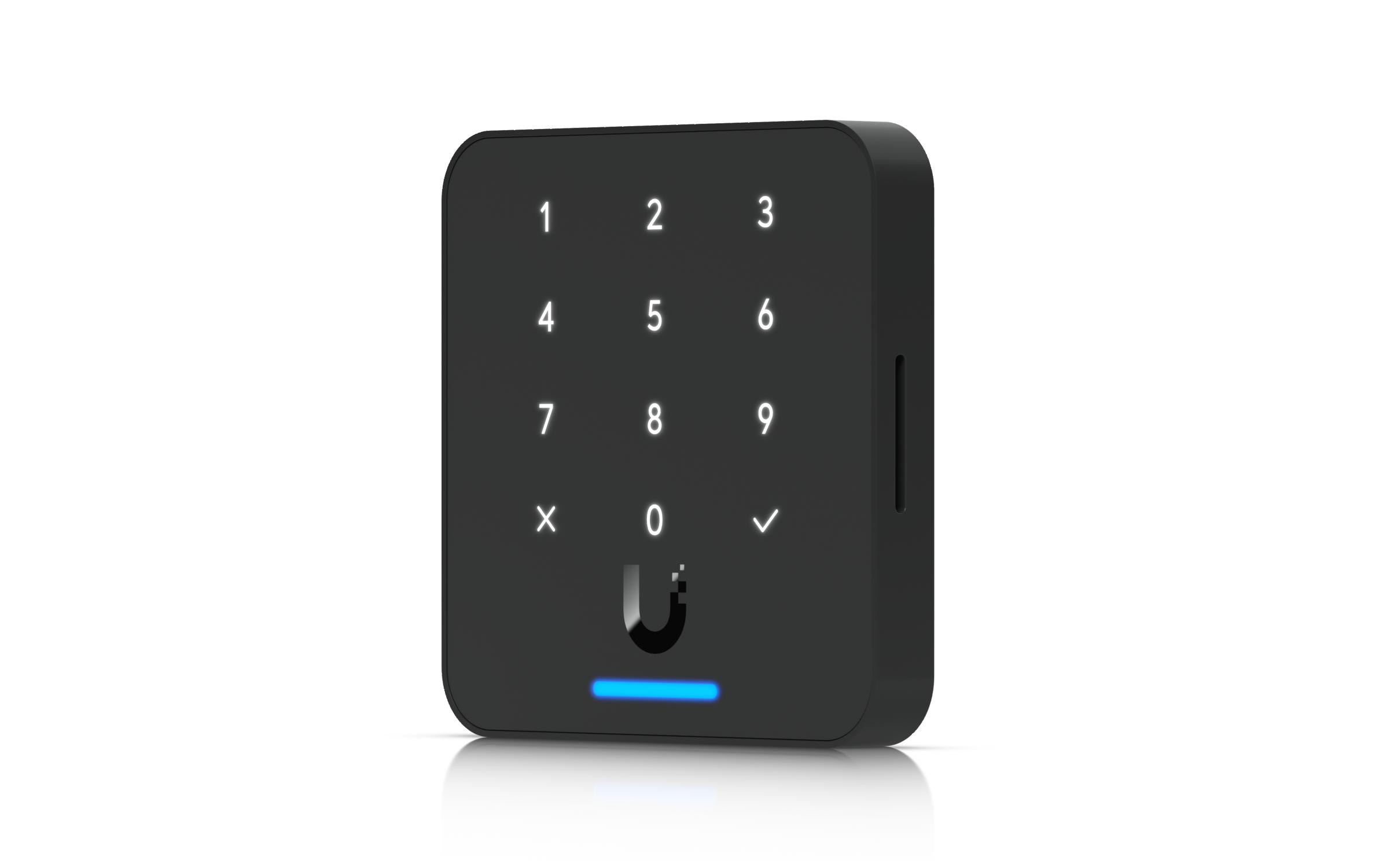 Multireader Access Reader Flex Schwarz<br>NFC-Kartenleser der dritten Generation mit Tastatur und Apple Touch Pass Unterstützung
