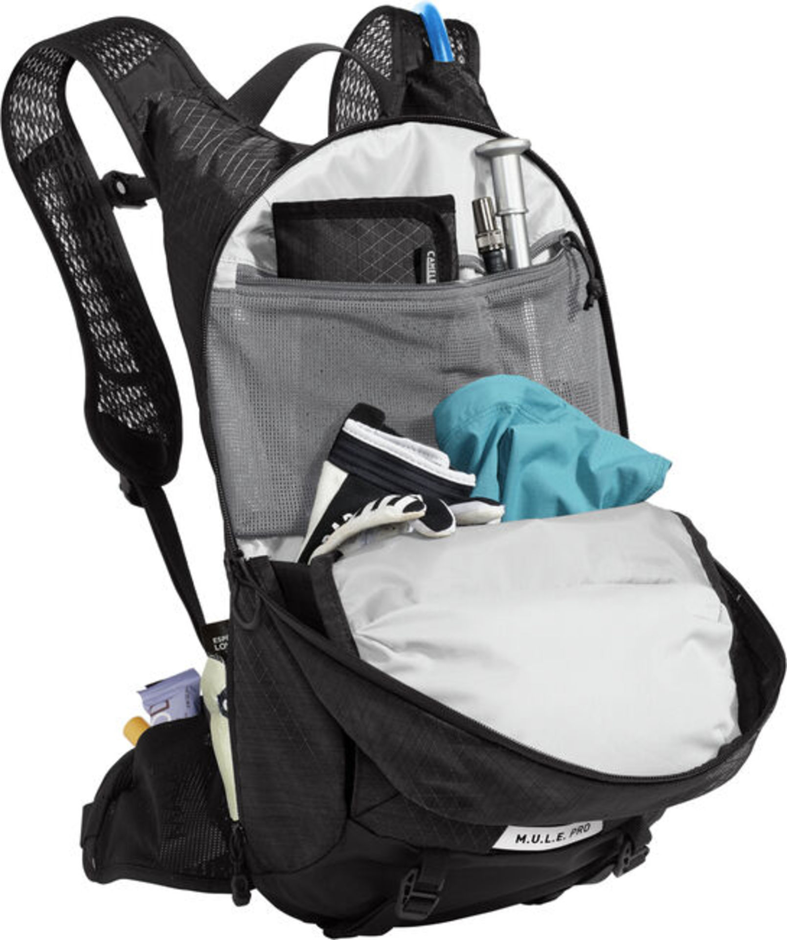 Camelbak M.U.L.E. Pro 14 3L Drinkrugzak Zwart/Wit Dames