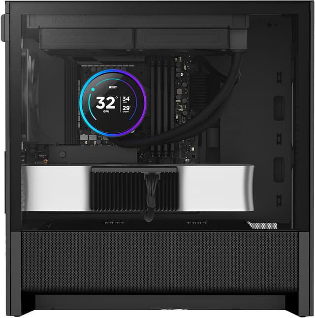 NZXT H3 Flow 2025 PC kabinet (sort)