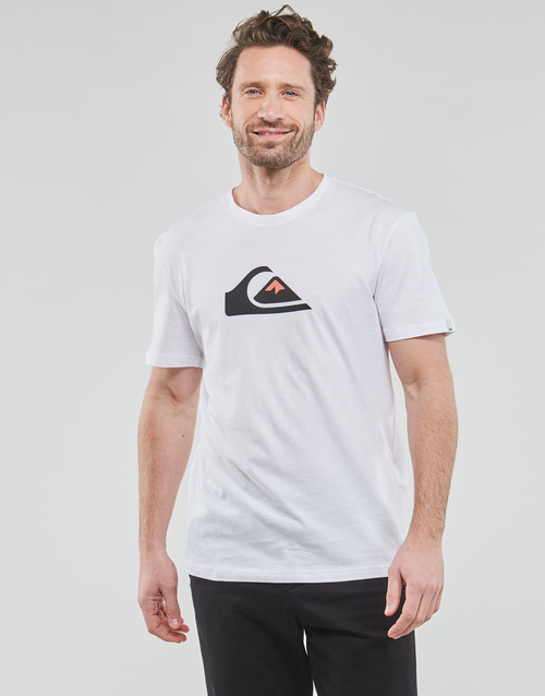 Quiksilver - COMP LOGO SS - Blanc / Marine