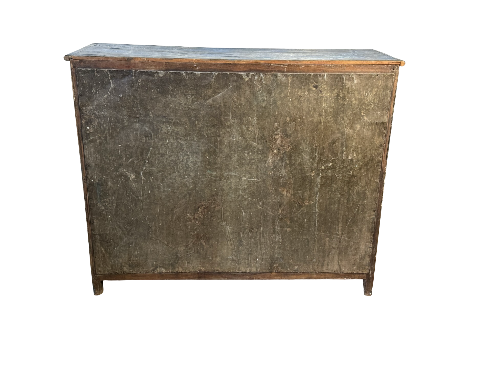Dressoir 2 deuren blauw origieel