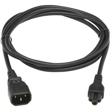 Eaton P014-02M-EU câble électrique Noir 2 m IEC C14 IEC C5