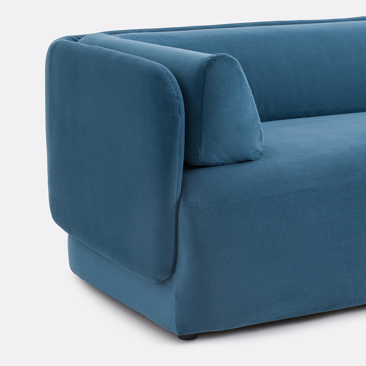 LA REDOUTE INTERIEURS<br>Banco, 3-zit em fluweel, Méridiano