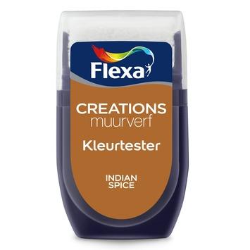 Flexa Creations muurverf Kleurtester Indian Spice mat 30ml