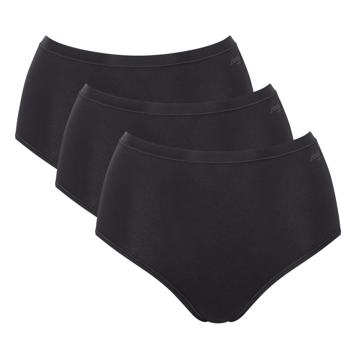 SloggiGO daily cotton «High Waist 3P» Slip 3er-Pack