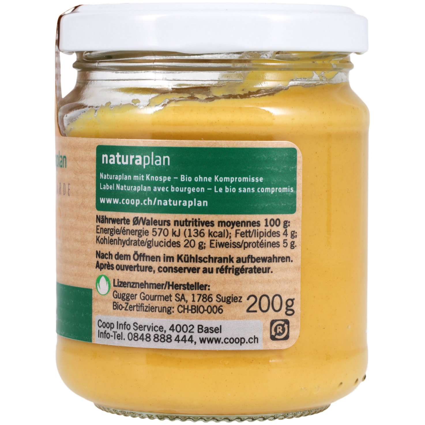 Naturaplan Bio Senf mit Blütenhonig