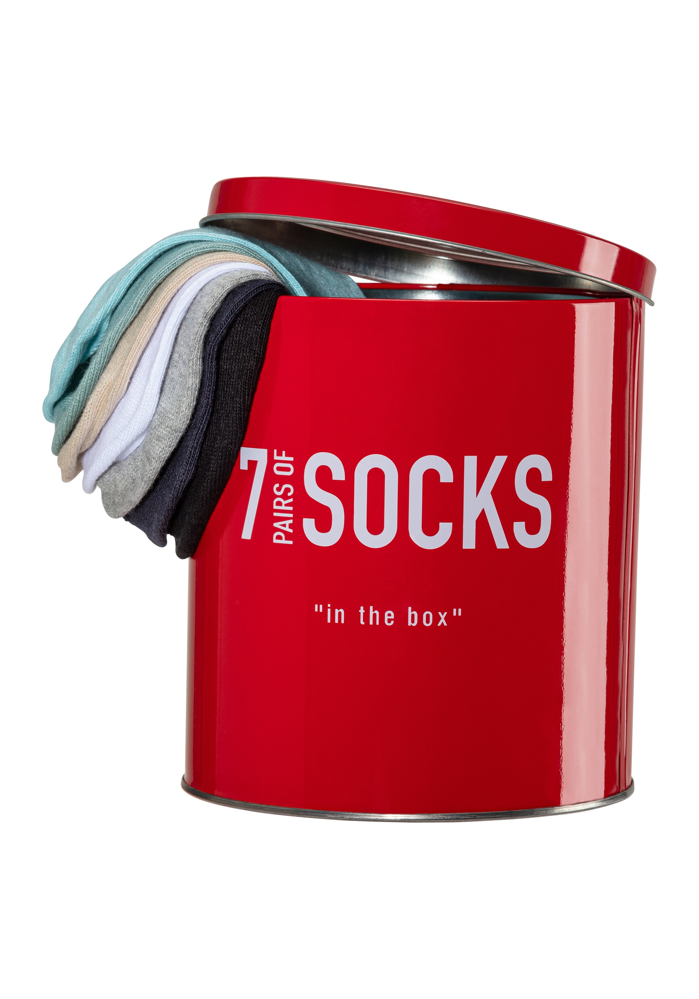 Bench. Sneakersocken Dose, 7 Stk. tlg. verpackt in der Dose