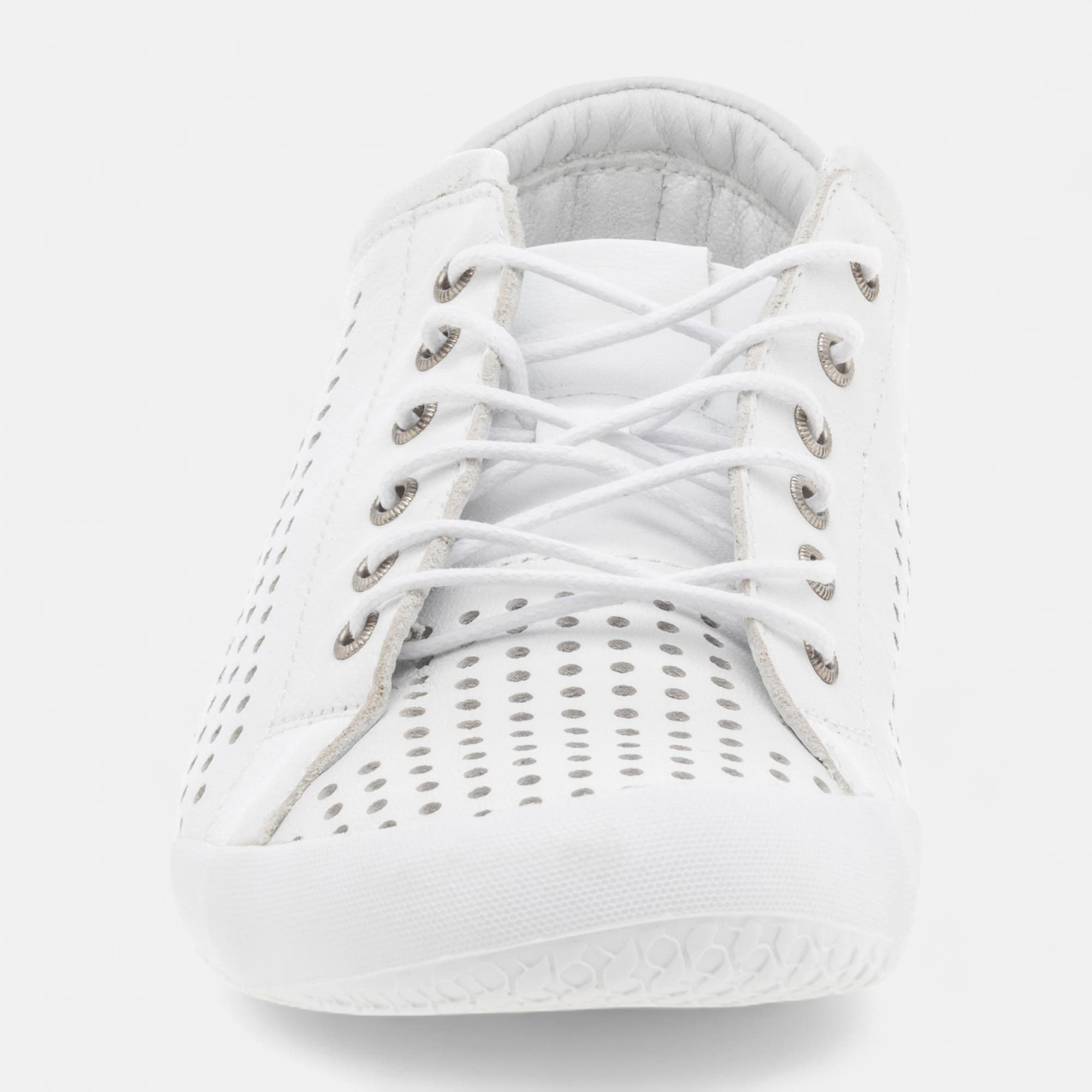 Baskets basses Femme en cuir blanc