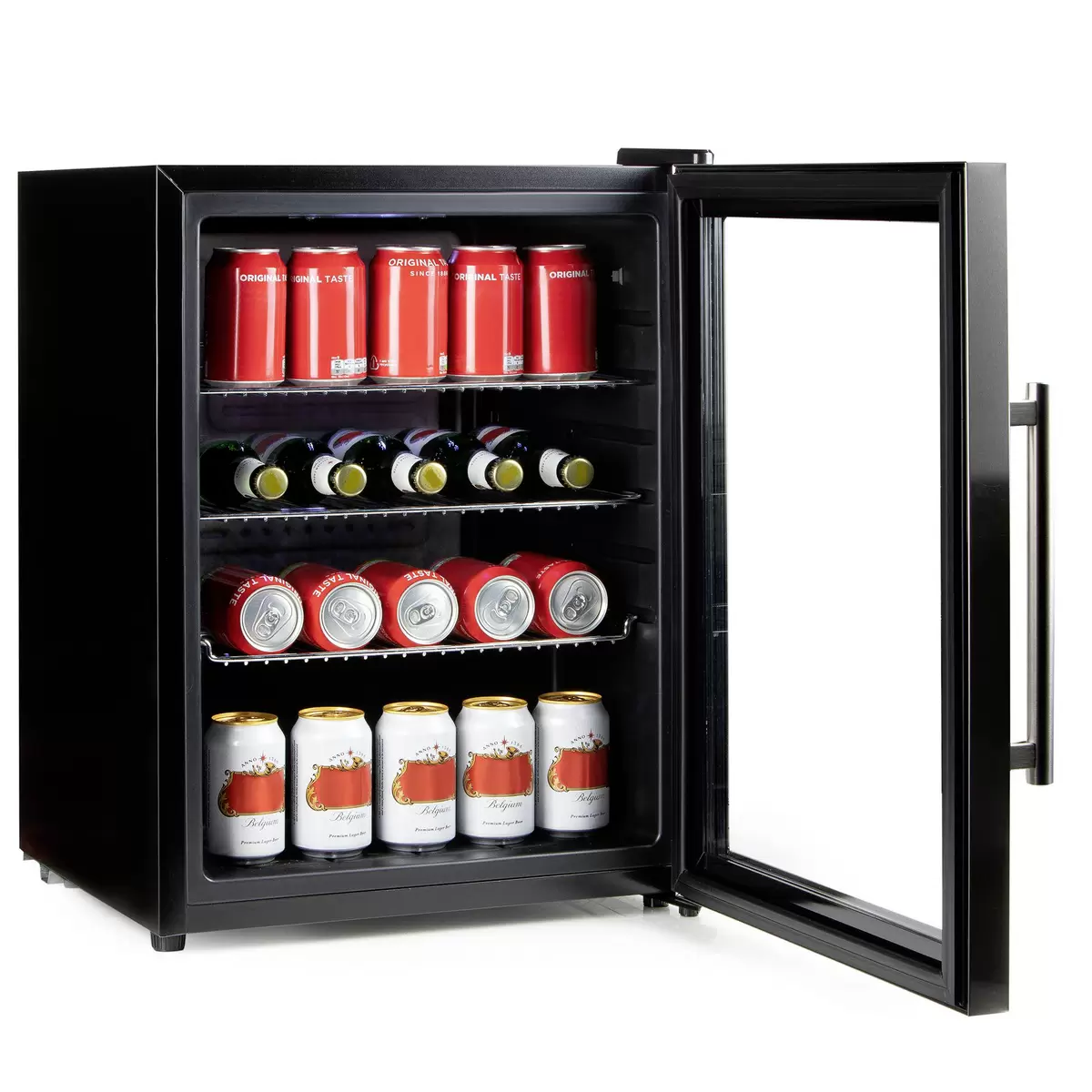 Flaschenkühlschrank Domo DO91609BK Schwarz