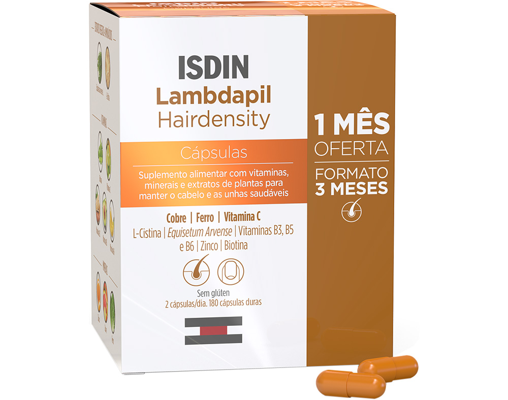 SUPLEMENTO ISDIN LAMBDAPIL H DEN 180UN 1 MÊS OF
