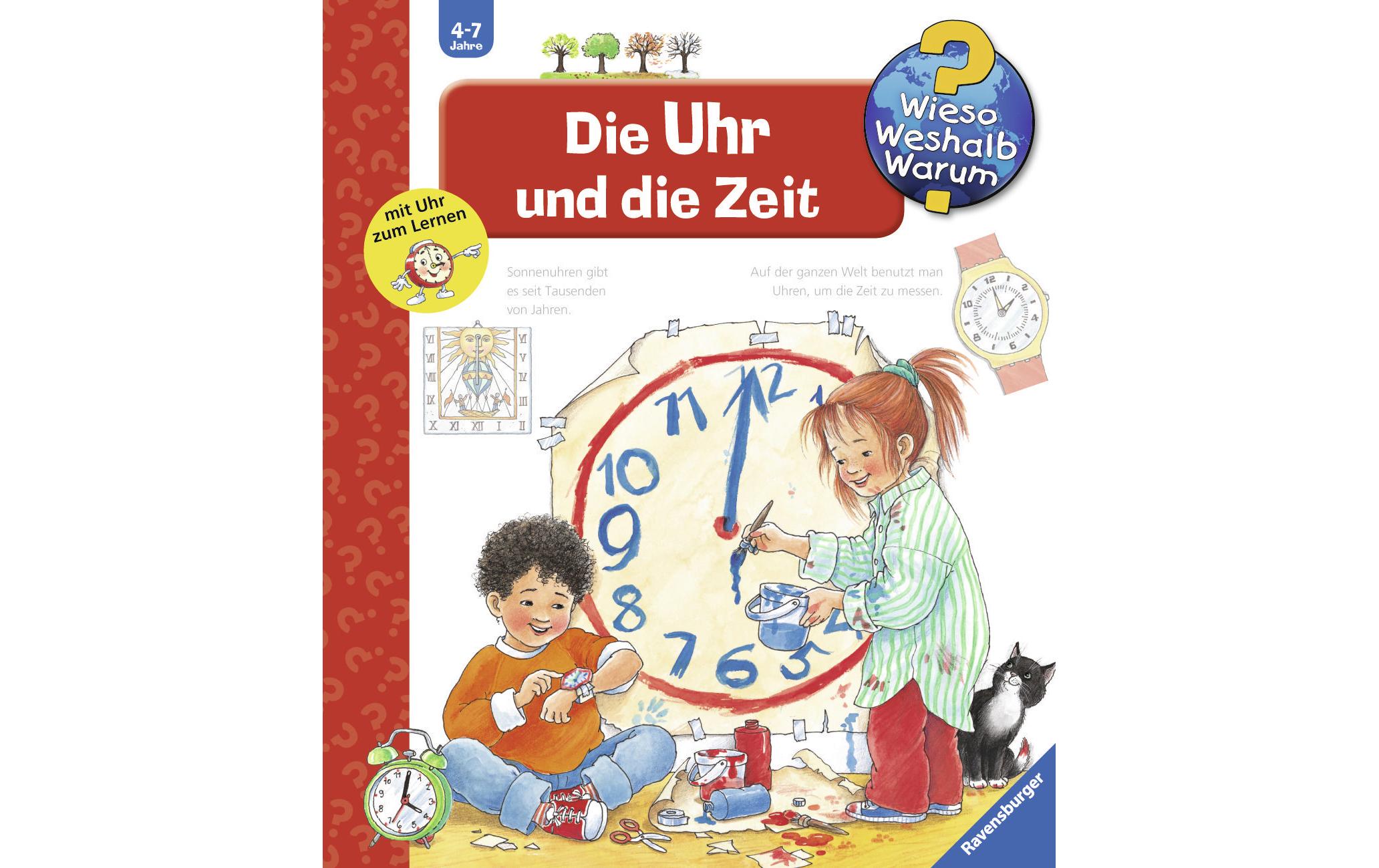 Kinder-Sachbuch WWW Die Uhr und die ZeitKlappbuch