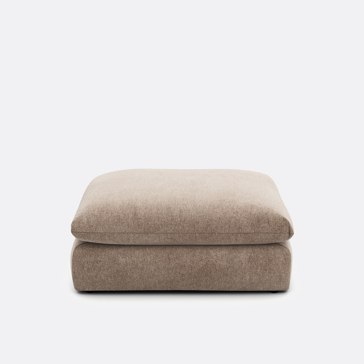 LA REDOUTE INTERIEURS<br>Puff modular, poliéster salpicado, Malo