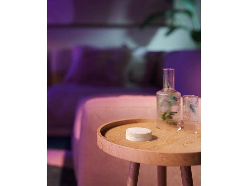 Philips Hue Zubehör Tap Dial Schalter, Weiss, EU Zubehör für Philips Hue Lichtsystem
