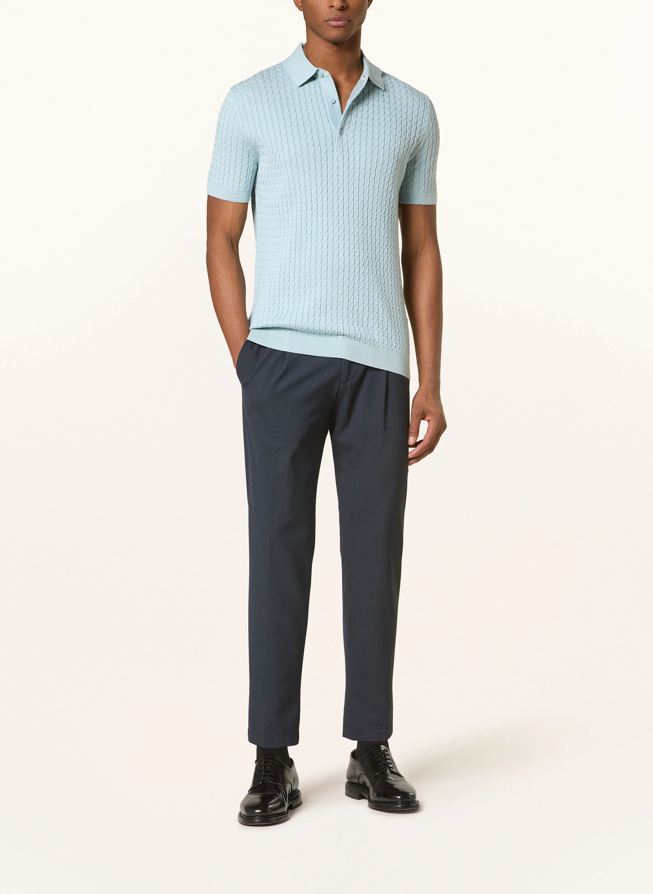 STRELLSON Strick-Poloshirt KITO