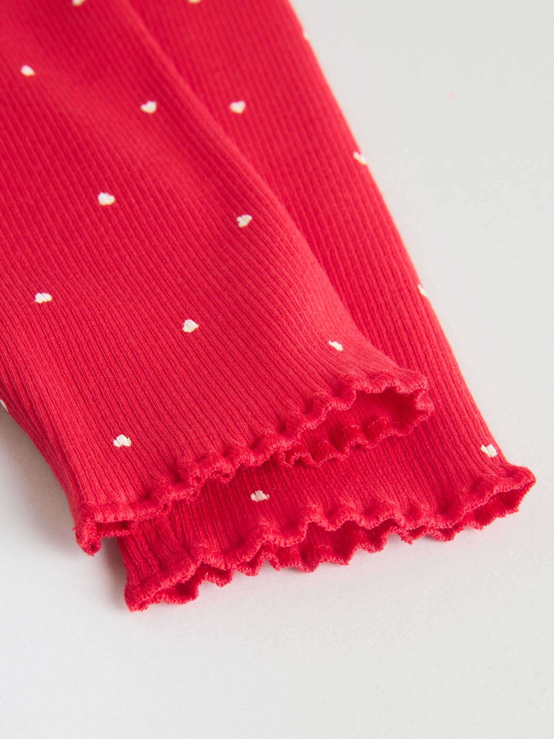 Rood - Top en Leggings 2 -delige Baby Set (0mnd-2jr)