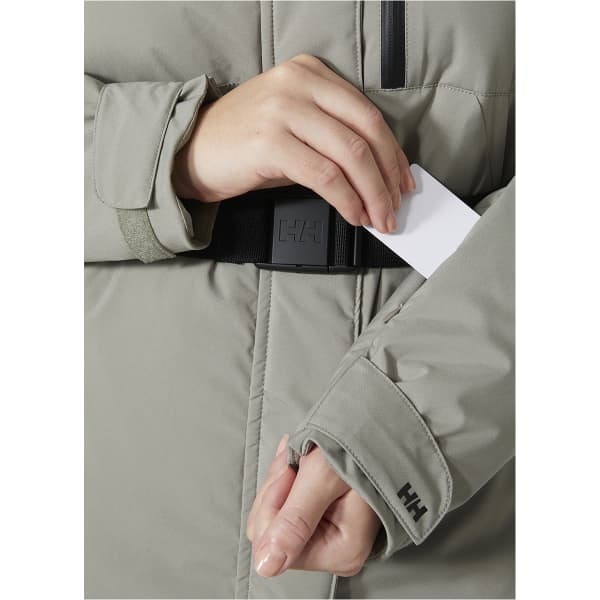 Veste de ski HELLY HANSEN W NORA LONG PUFFY JACKET TERRAZZO