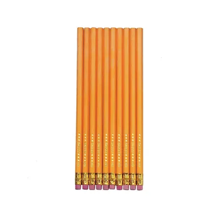 Herlitz Bleistifte mit Radierer Härtegrad, HB, 50 Stück