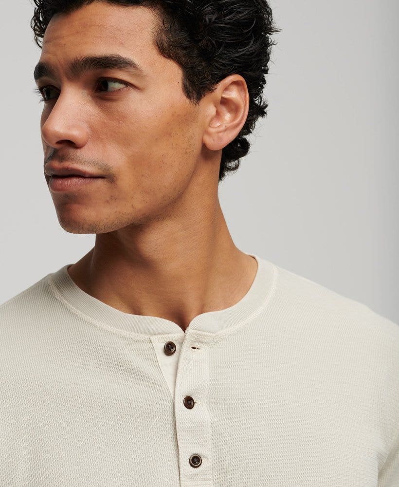 Superdry  Waffle Long Sleeve Heneley