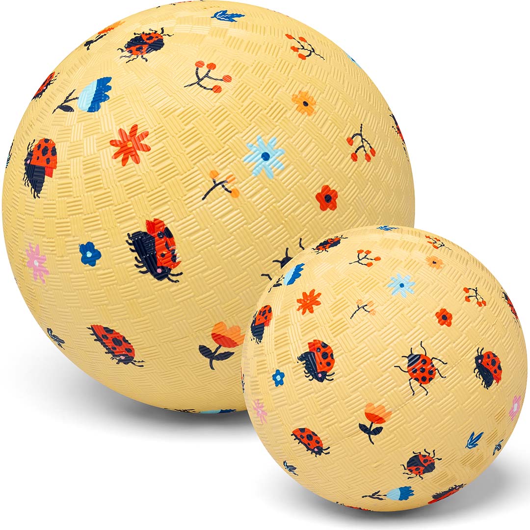 Little l speelbal lieveheersbeestjes - 18 cm