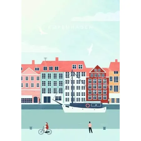Ravensburger Puzzle - City Kopenhagen, 300 Teile