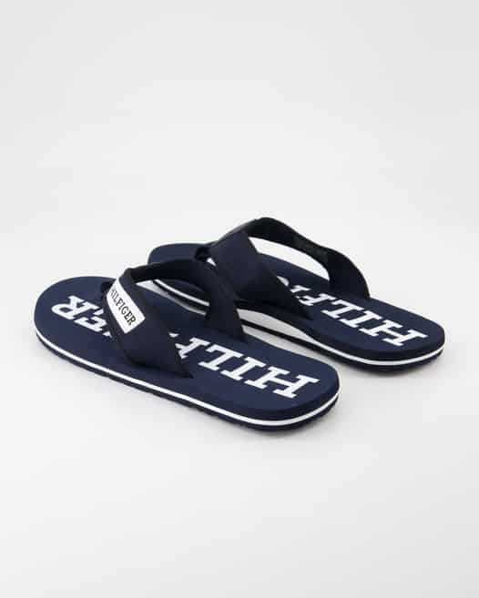Tommy Hilfiger Beach Sandal Zehentrenner in Blau