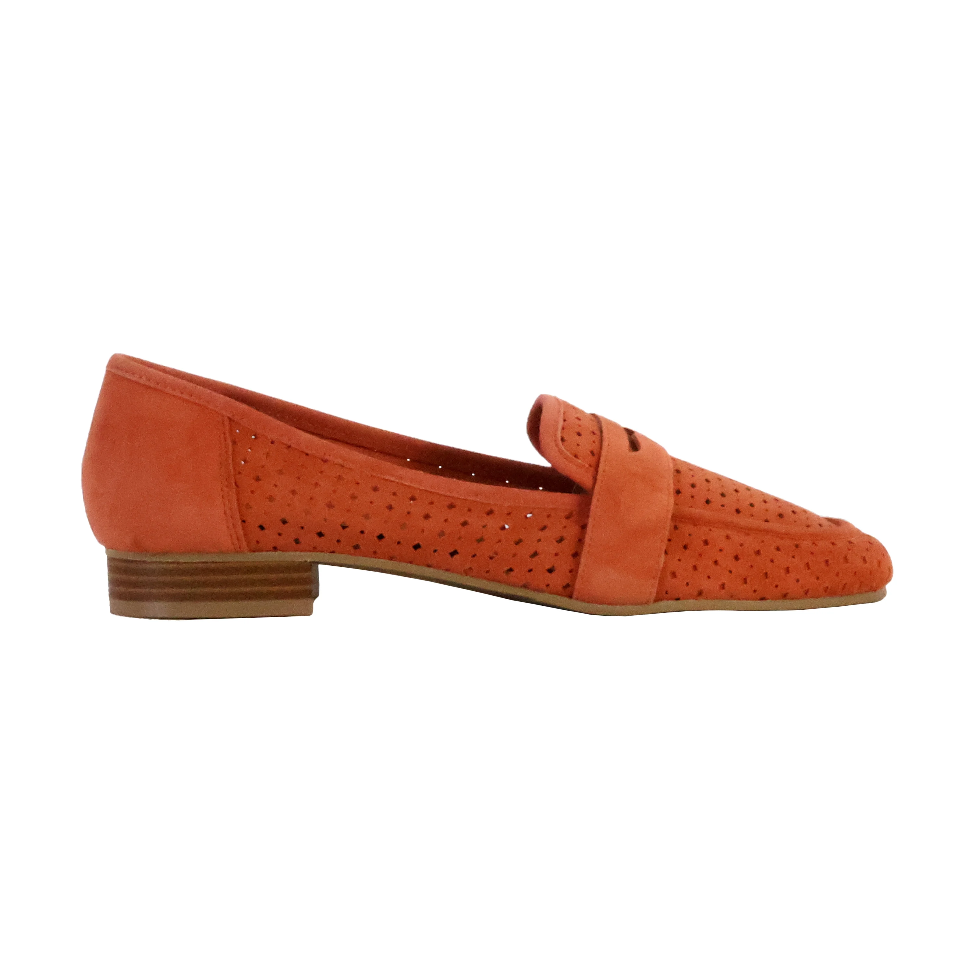 Mocassins en cuir Joude | Orange