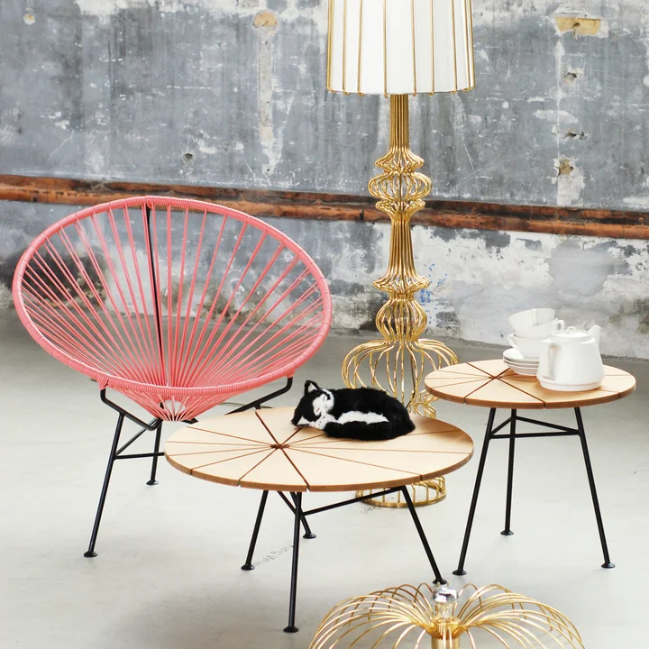 OK Design - The Bam Bam Big n' Low Beistelltisch, Eiche