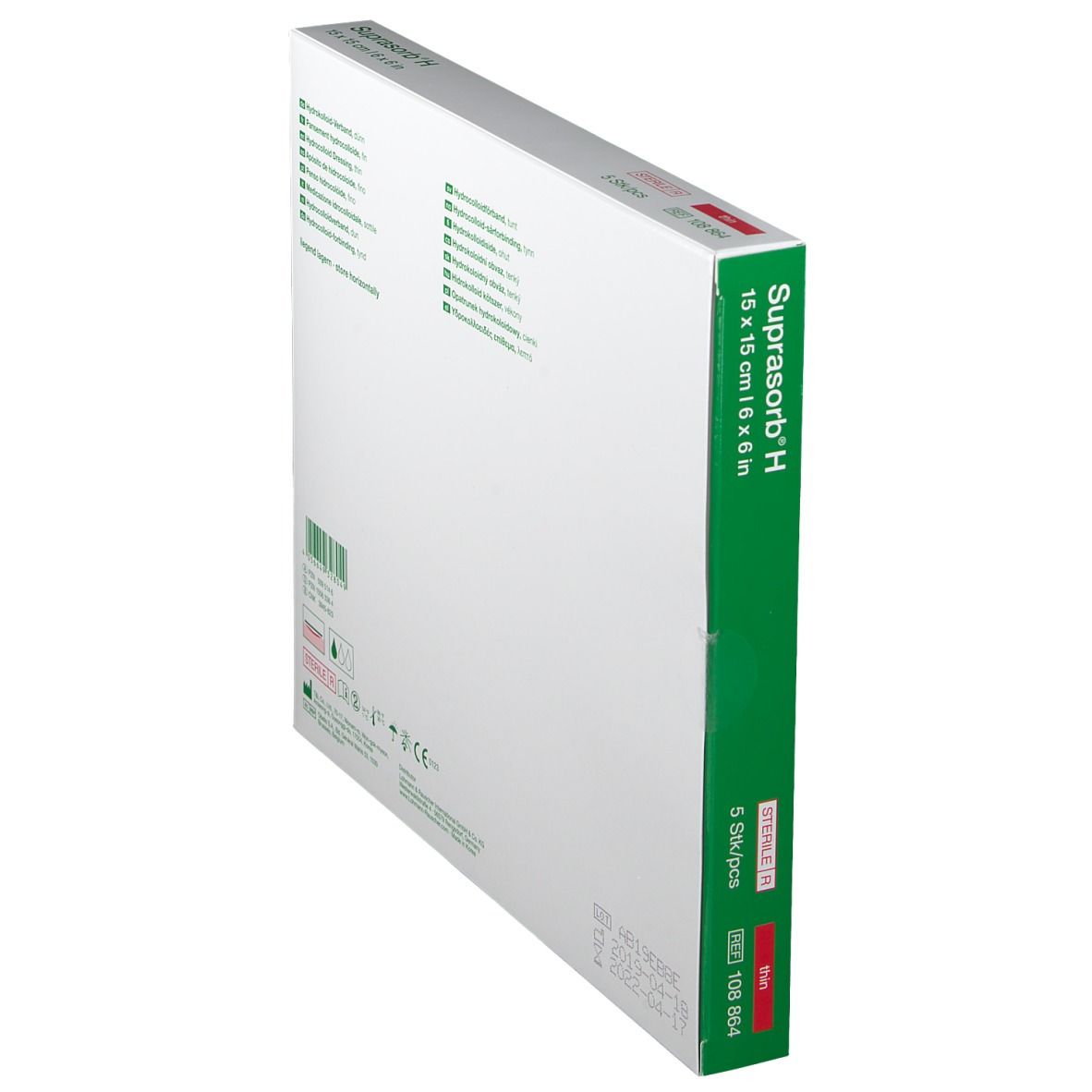 Suprasorb® H Hydrokolloid-Verband Sacrum 15 x 15 cm