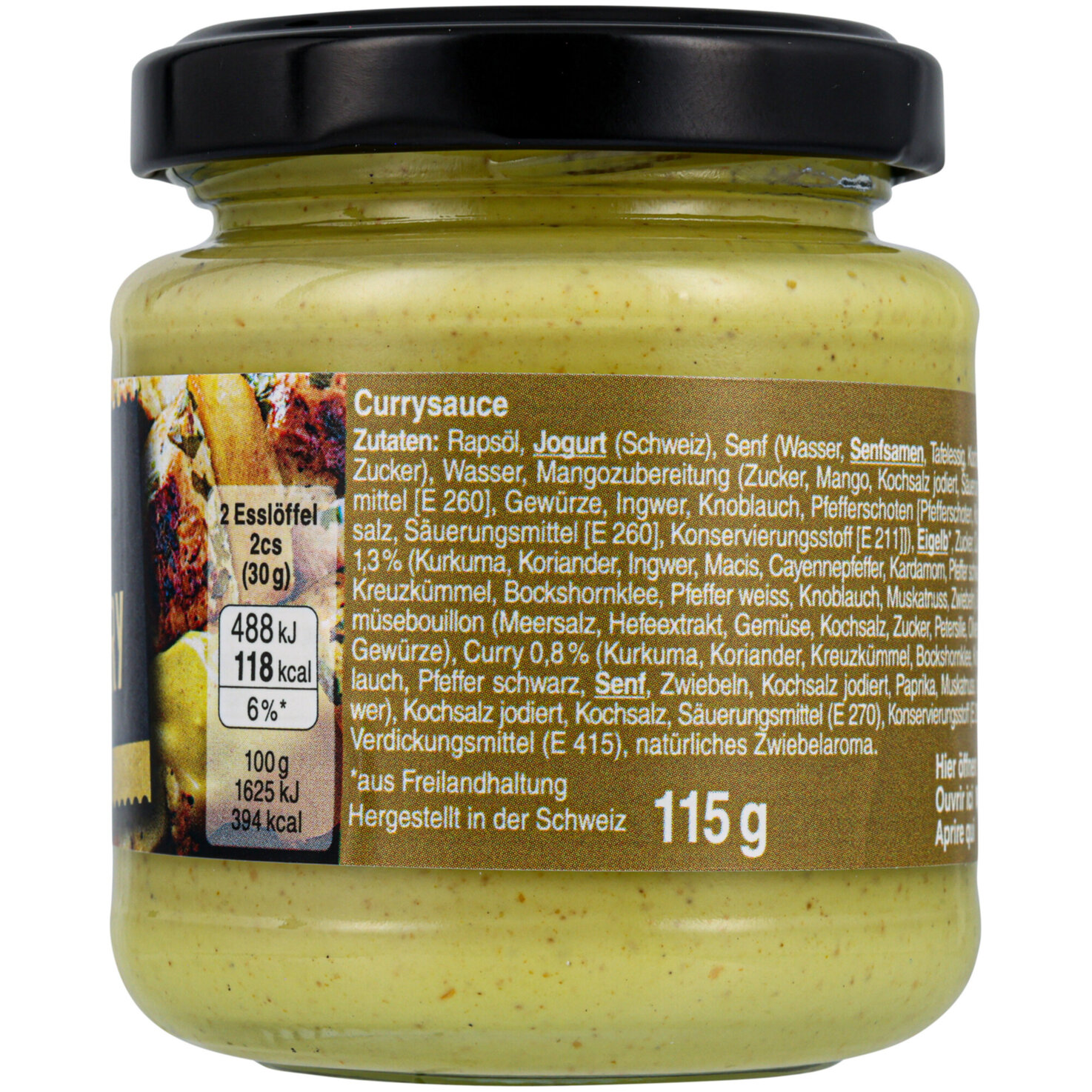 Fonduesauce Curry