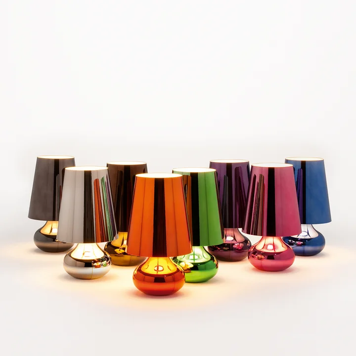 Kartell - Cindy Tischleuchte, graumetallic