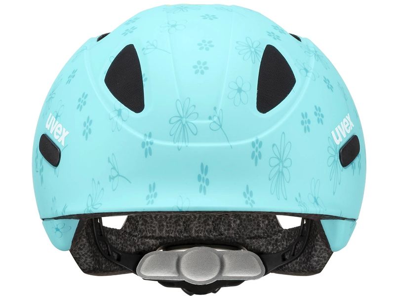 uvex Kinderhelm Oyo Style Flowers Cyan Matt 45 cm - 50 cm Fahrradhelm für Kinder