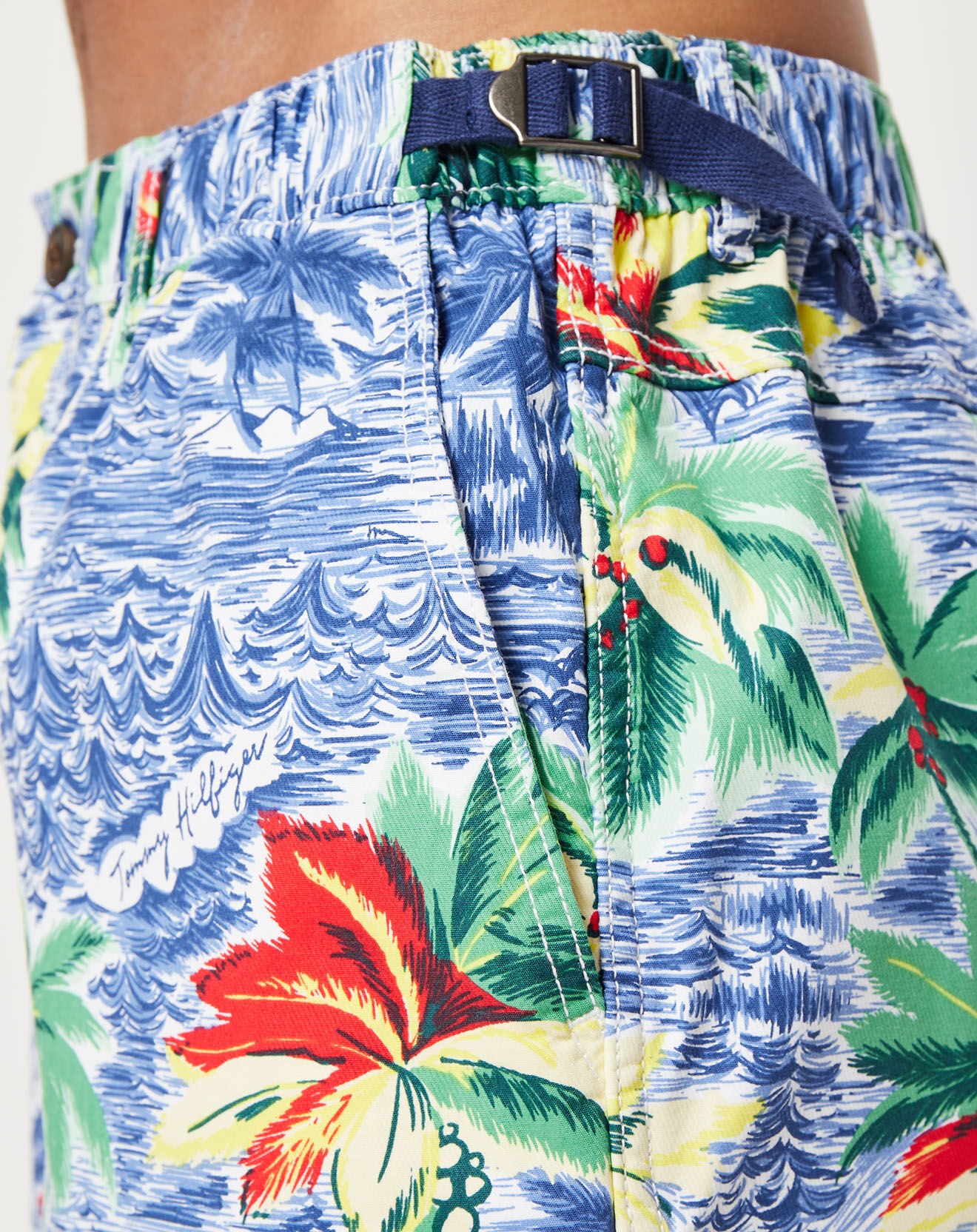 Tommy Hilfiger Short Hawai imprimé bleu/multicolore