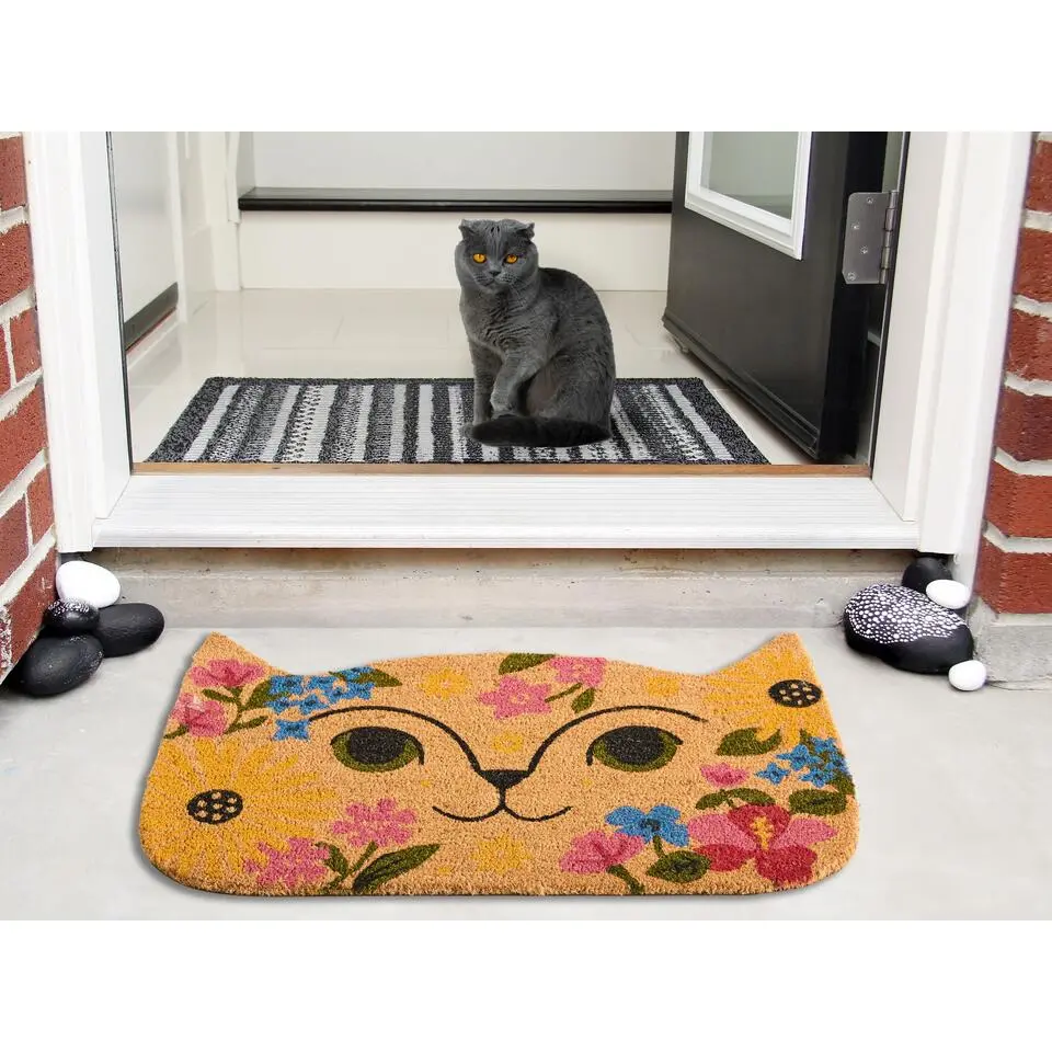 CALIRAYA - Deurmat - Meerkleurig - 60 x 90 cm - Kokos