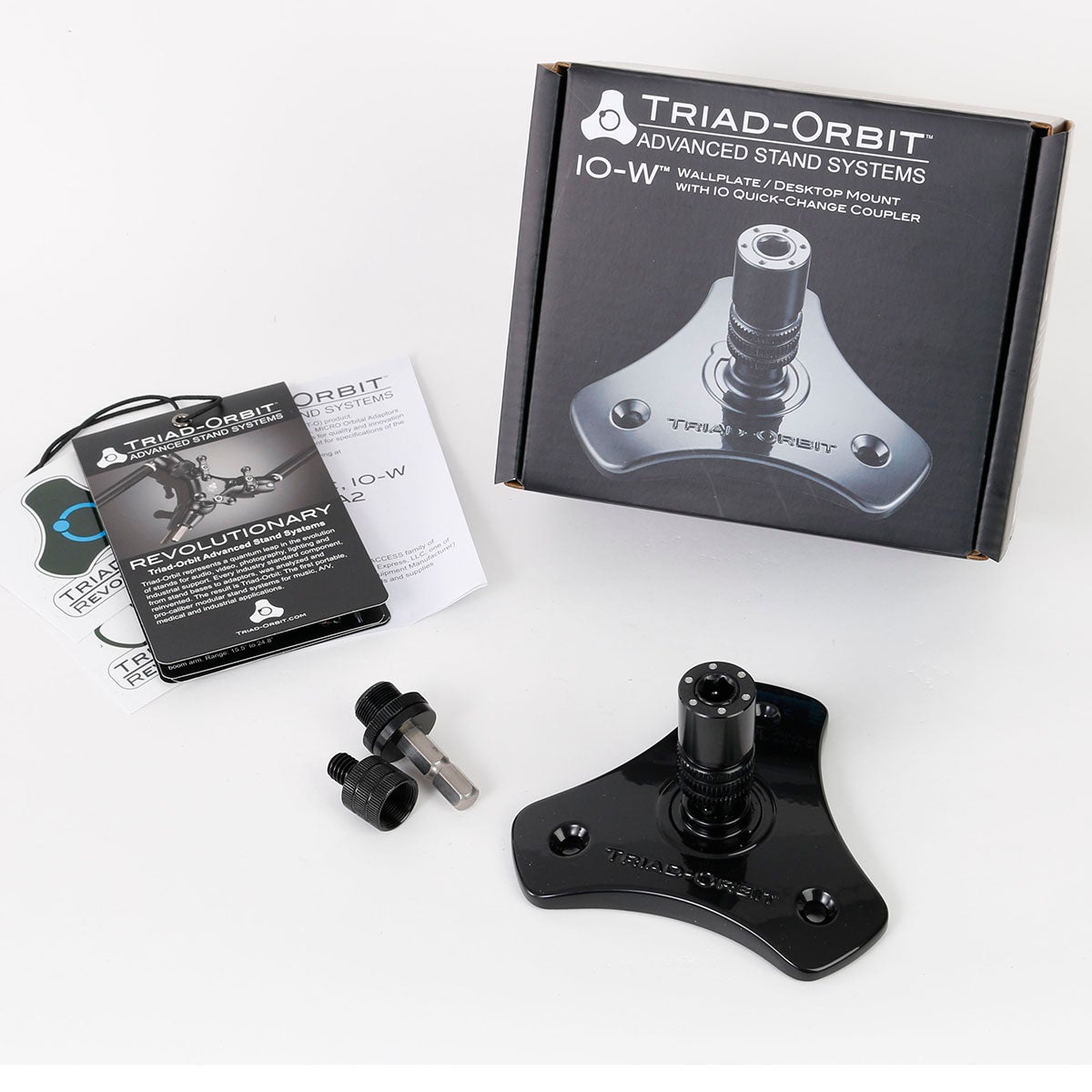 Triad-Orbit IO-W wand-, plafond-, desktophouder