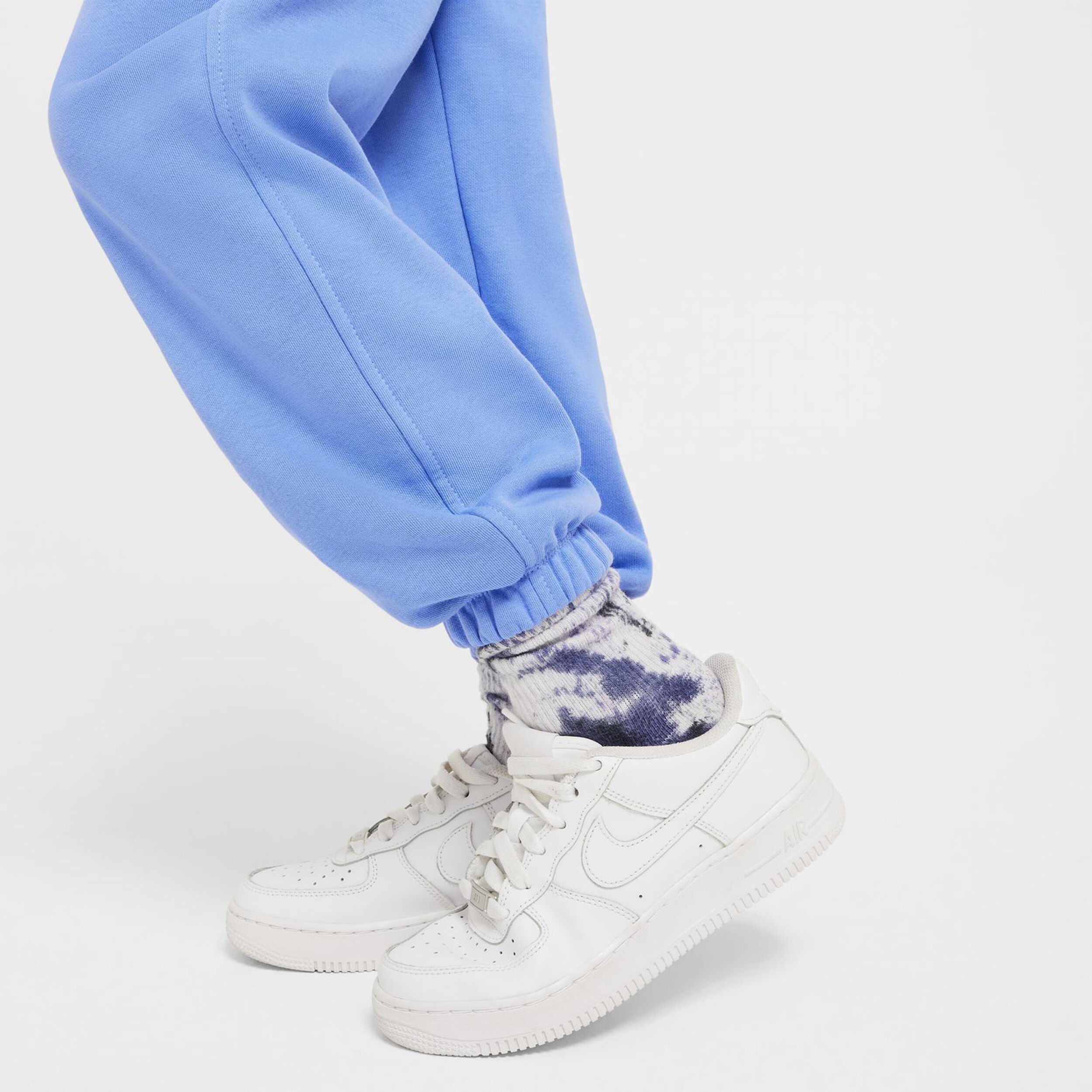 Nike Club Fleece Pantalon Survêtement Filles - Bleu Clair