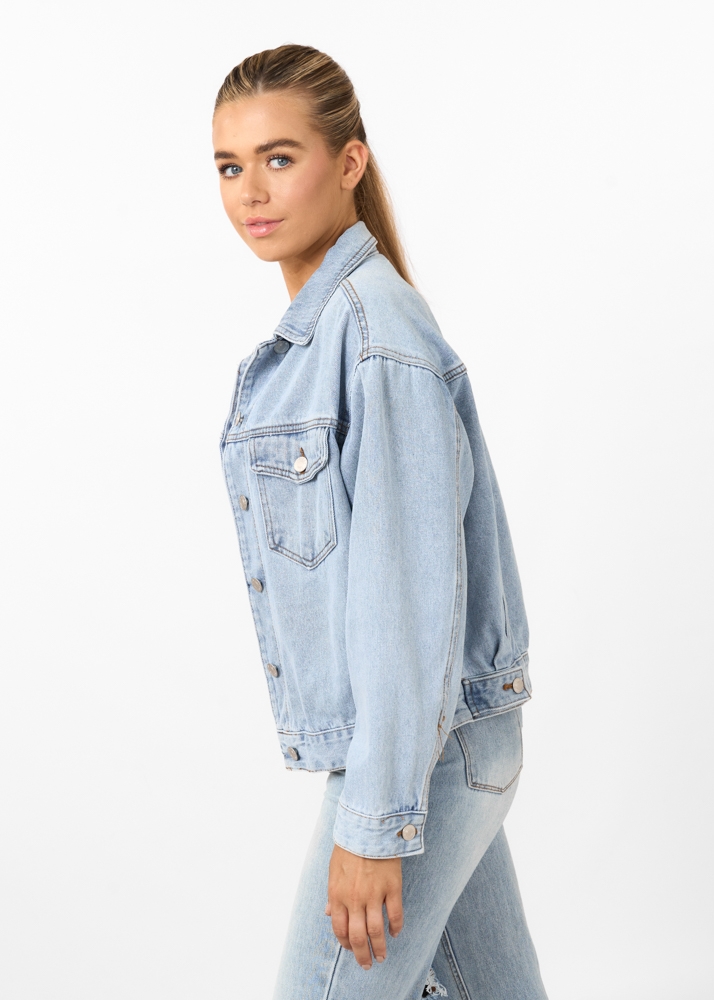 Denim jacket lichtblauw