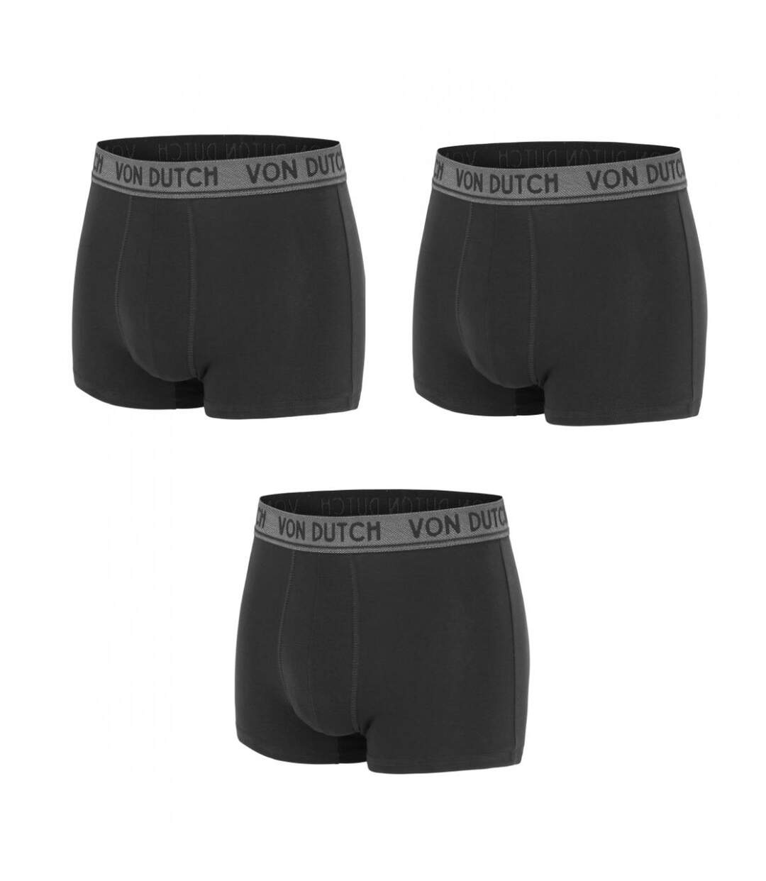 Lot de 3 Boxers Von Dutch homme en coton Original
