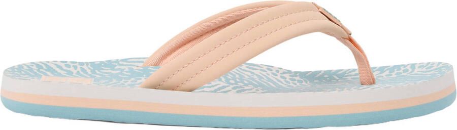 Reef Kids Ahi teenslippers blauw koraal