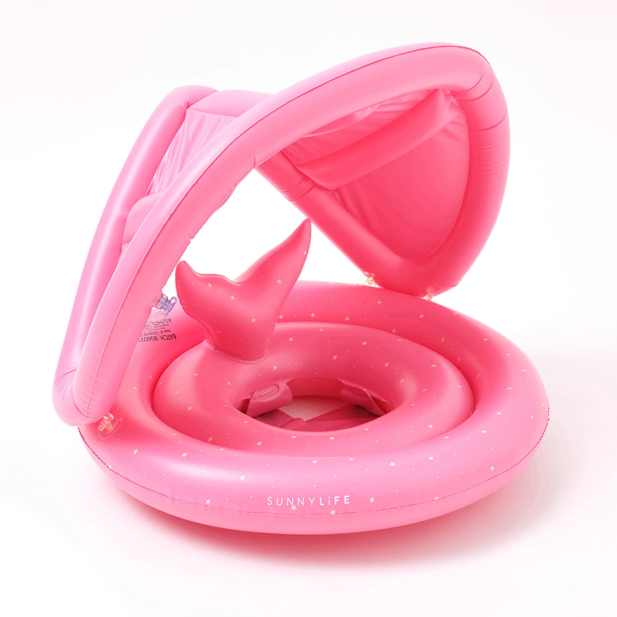 Sunny Life Flotteur avec Toit - Rose Ocean Treasure