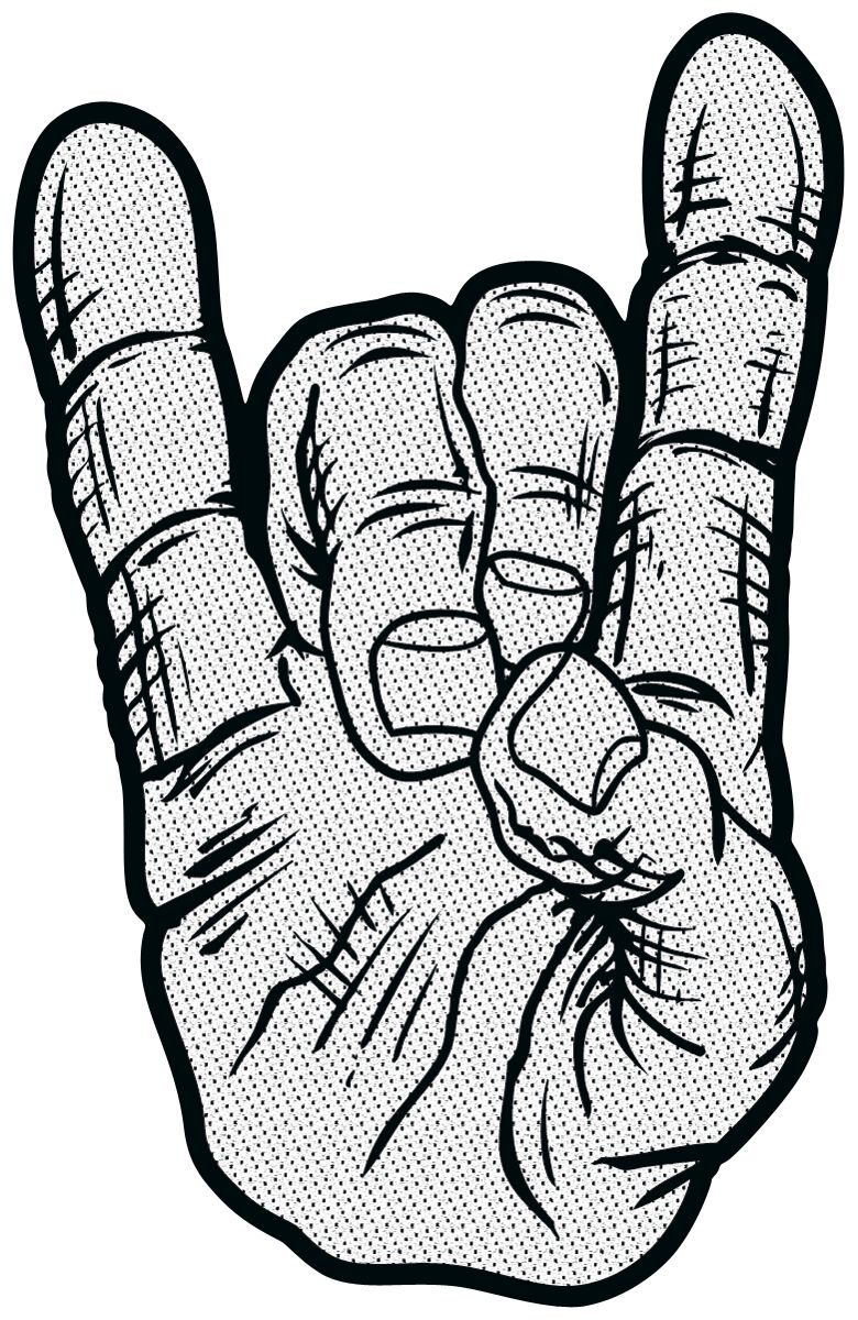 Devil Horns Patch