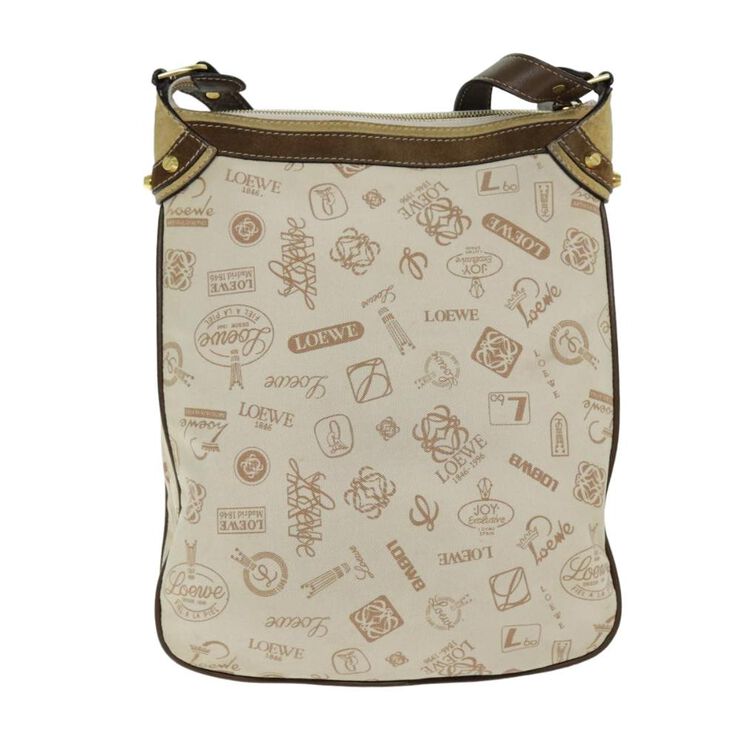 Loewe Vintage Loewe Shoulder Bag Beige